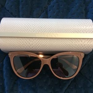 Jimmy Choo Axelle Sunglasses & case